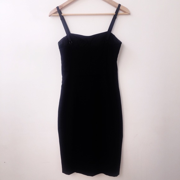 Black Halo Sheath Daria Floral Panel Dress - Picture 3 of 12